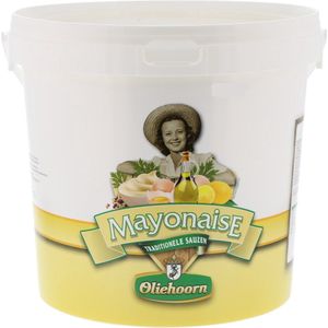 Oliehoorn traditionele sauzen Mayonaise - Emmer 10 liter