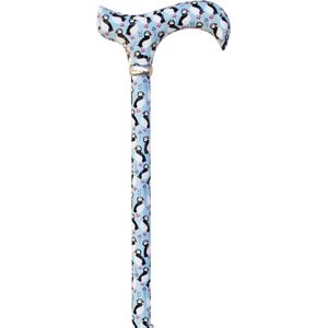 Classic Canes - Verstelbare Wandelstok - Papegaaiduikers - Verstelbaar - Lengte 73 - 95 cm - Aluminium