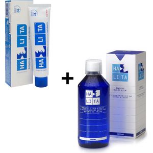 Halita Voordeelverpakking - Mondwater + Tandpasta