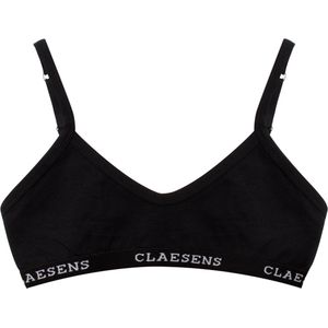 Claesen's® - Bh Top Zwart - Black - 95% Katoen - 5% Lycra