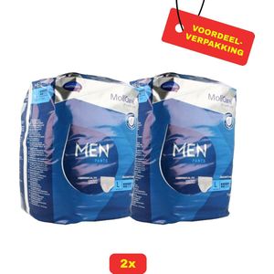 2x MoliCare Premium MEN PANTS 7 Drops - Maat L - 2x 7 stuks - Voordeelverpakking!