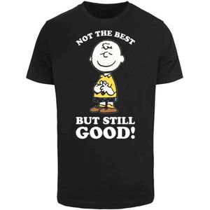 Merchcode Peanuts - Charlie Brown Still Good Heren T-shirt - L - Zwart