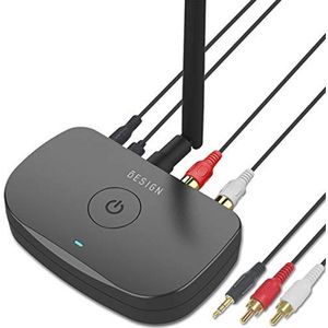 Draadloze Audio-Adapter voor Muziekstreaming met RCA en AUX