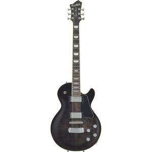 Hagstrom Super Swede Dark Storm - Elektrische gitaar - zwart