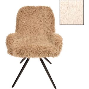 PTMD Leander Dining Chair Hair Beige