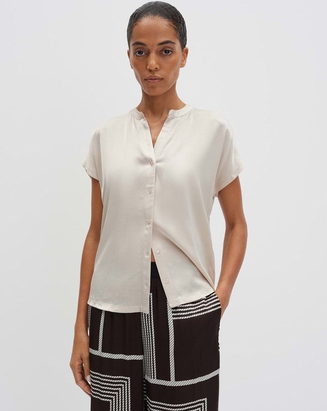 Someday - Koralie - Blouseshirt - Slim Fit - Tuniekkraag