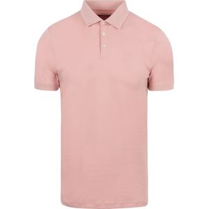 Suitable - Liquid Poloshirt Lichtroze - Slim-fit - Heren Poloshirt Maat L