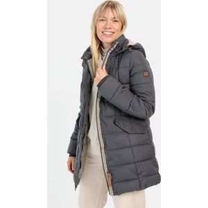 Camel Active - Gewatteerde Jas - Zwart - Vegan Vezelvulling - Waterafstotend