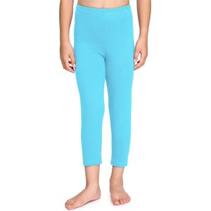 Merry Style Meisjes Leggings - Sport - Vrijetijdsbroek - Capri - Katoen - MS-MS10-226-LE - Turquoise - 116
