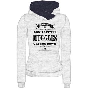 Harry Potter - Muggles Hoodie/trui - L - Grijs