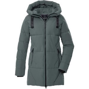Killtec dames winterjas - Parka - padded - 43532 - aquaverde - maat 38