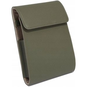 Stackers Olijfgroen Reisetui voor 2 Horloges