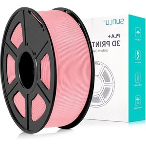 Netjes opgewonden 3D Printer Filament - 1.75mm - Maatnauwkeurigheid +/- 0.02mm - 1kg spoel - Macaron Sakura Pink