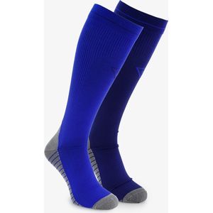 2 paar compressiesokken blauw - Maat 43/46