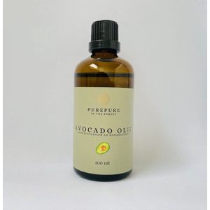 PurePure - Avocado Olie - Haar en Huid - 100ml