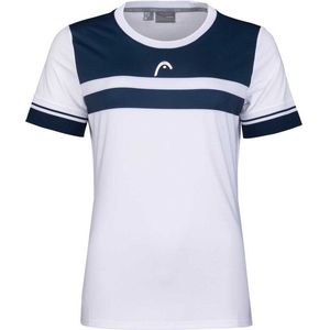 Head Racket Performance T-shirt Met Korte Mouwen Wit L Vrouw
