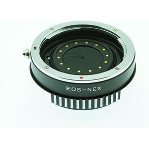 Adapter EF-NEX aperture:Canon EF Lens-Sony NEX A7 FE mount Camera