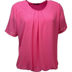 Pink Lady dames blouse - blouse KM - roze uni - BG101 - maat L