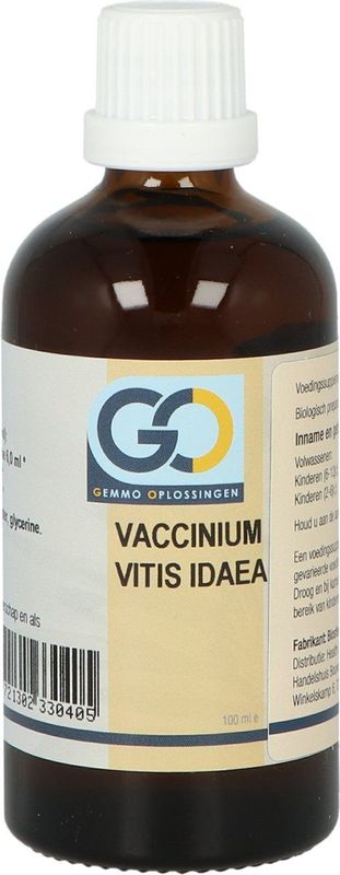 GO - Vaccinium Vitis Idaea - Plantaardig Voedingssupplement - 6 ml
