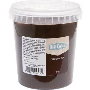BrandNewCake® Chocolade Puur Ganache 850gr - Kant en Klaar Ganache - Ready To Use