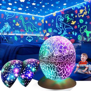 Projector Sterrenhemel voor Kinderen - Dinosaurus Nachtlamp voor Jongens van 2 tot 10 Jaar - Creatieve Decoratie voor Kinderkamer