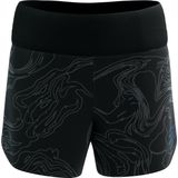Compressport - Performance Short - Zwart/Aurora - Sportshort