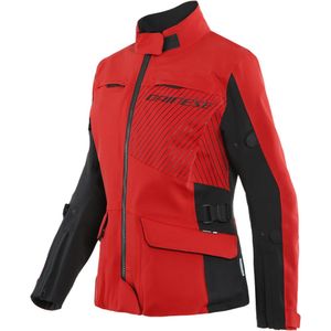 Dainese Tonale Lady D-Dry XT Tour Red Lava Red Black Motorcycle Jacket 42 - Maat - Jas