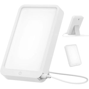 Nextora - Daglichtlamp - Lichttherapie Lamp - Daglichtlamp hobby - 3 Standen - 10.000 Lux - Wit