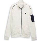 TOM TAILOR - Sweatshirt - Navy - Color-Blocking