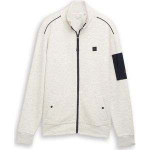 TOM TAILOR - Sweatshirt - Navy - Color-Blocking