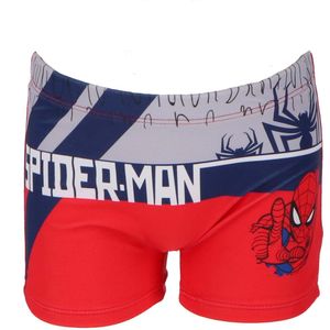 Marvel Spiderman Zwemboxer / Zwembroek - Rood - Maat 104 (4 jaar)