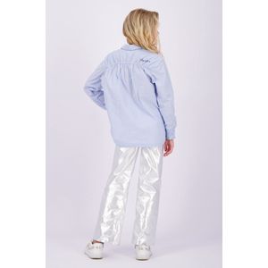 Vingino Pants Sarley Meisjes Broek - Silver Metallic - Maat 164