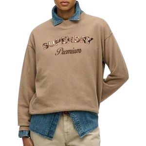 Superdry Premium Design Loose Crew Sweater Dames