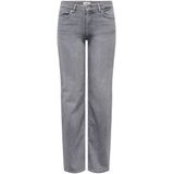 ONLY - BLUSH - Jeans - Grey Denim - Regular Fit - Mid Waist
