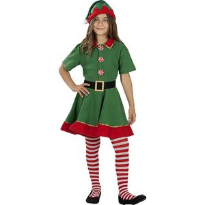 FUNIDELIA Kerst Elven kostuum voor meisjes - 3-4 jaar (98-110 cm)