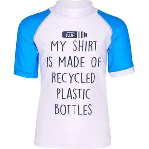 JUJA - uv-zwemshirt kinderen - korte mouw - wit - upf50+- 134/140cm