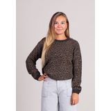 Grace & Mila - SANTIGOLD - Gebreide Trui - Leopard Print