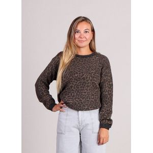Grace & Mila - SANTIGOLD - Gebreide Trui - Leopard Print