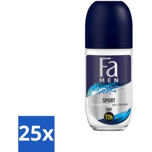 Fa Men - Sport - Deodorant Roller - Citrus Green - 50 ml - Antitranspirant
