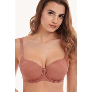 Bruin-rode softcup bh Lisca Evelyn F - H - Bruin - Maat - 95F