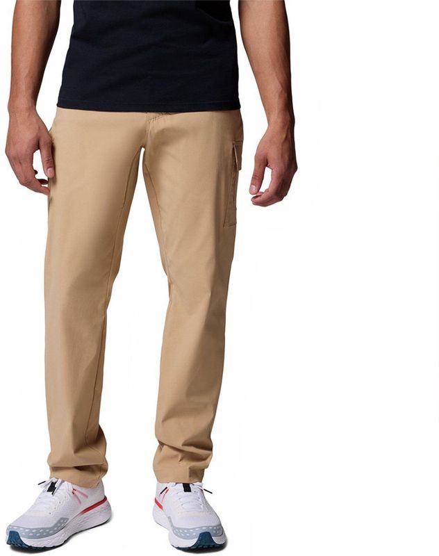 Columbia - Tech Trail - Broek - Beige - Flexibele Water- en Vuilafstotende Broek