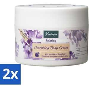 Kneipp - Body crème - Relaxing - Lavendel - Rustgevende geur - 200 ml - Voordeelverpakking - 2 stuks