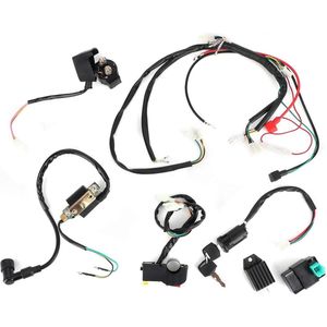 Elektrische Start Motor Kabelboom Kit voor 50cc 110cc 125cc PIT Quad Crossmotor ATV .