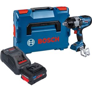Bosch GDS 18V-1600 HC Professionele accu-slagmoersleutel 18 V 1600 Nm 3/4'' BITURBO Brushless + 1x ProCORE oplaadbare accu 8.0 Ah + lader + L-Boxx