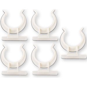 Set van 5 Clips voor Plintlijst