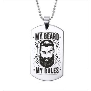Ketting RVS - My Beard My Rules
