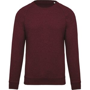 Kariban Heren Organische Raglan Sweatshirt (Wijn Heide)