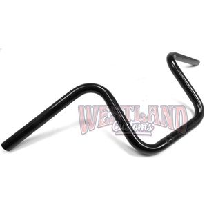 1 inch (25,4mm) Universeel Stuur Narrow Ape Hanger 22cm Zwart