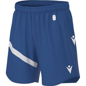Macron Shen Eco Short Heren - Royal / Wit | Maat: 3XL