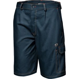 SIR SAFETY SYMBOL BERMUDA Blauw Werkbroek Kort - Werkbroek Kort Werkshort Werkbermuda Multifunctionele Praktische Zakken